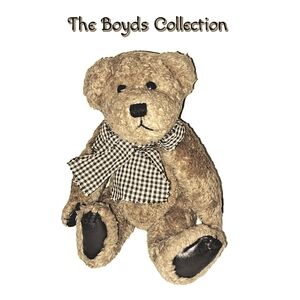 The Boyds Collection Jointed Stuffed Bear Toy
